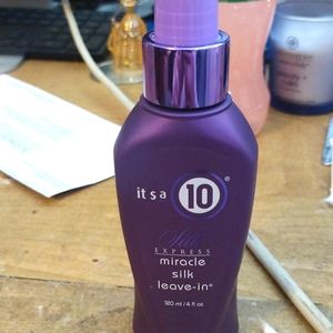 3/$20 NWT It's a 10 Miracle Silk Leave-In